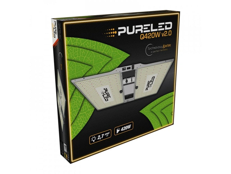 Pure Led Q420W v2.0 – 2.7 qmol/J – 420W Lampe