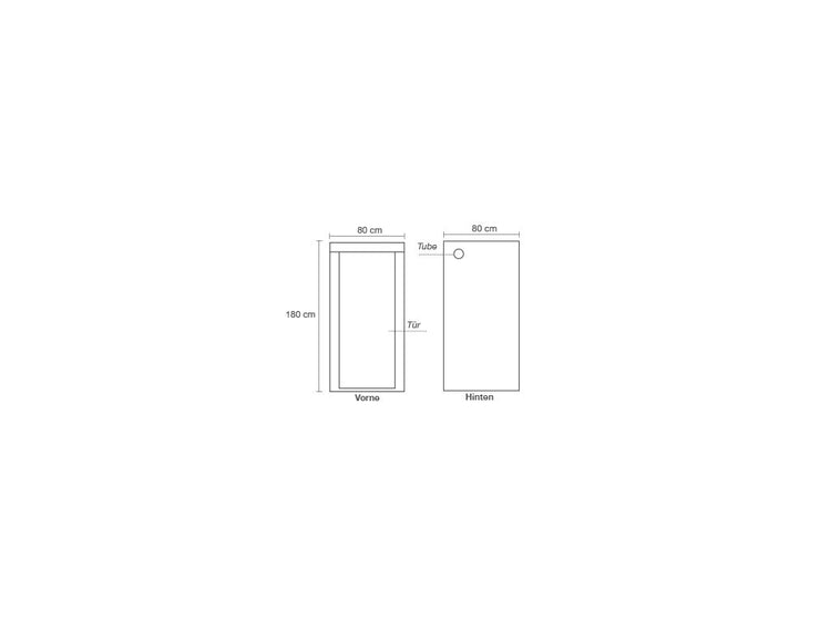Homebox Ambient Q80+ – 80x80x180cm