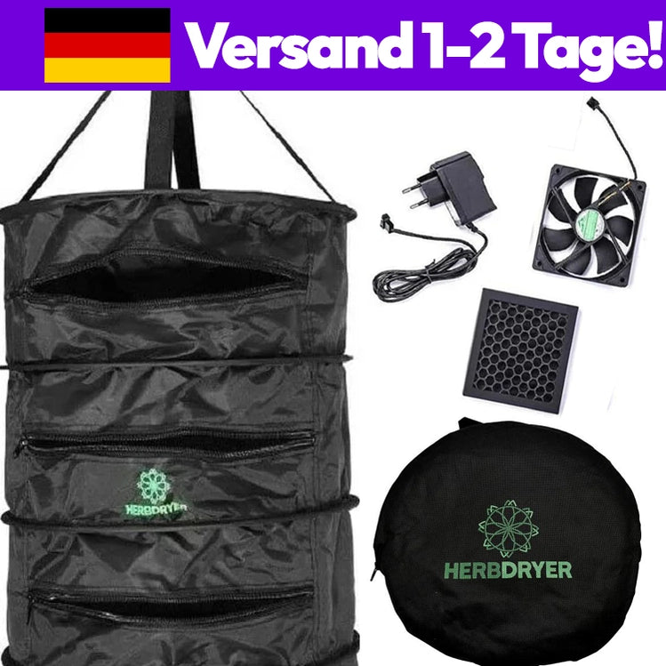HERBDryer Regular, 4 Schichten, Lüfter + Filter