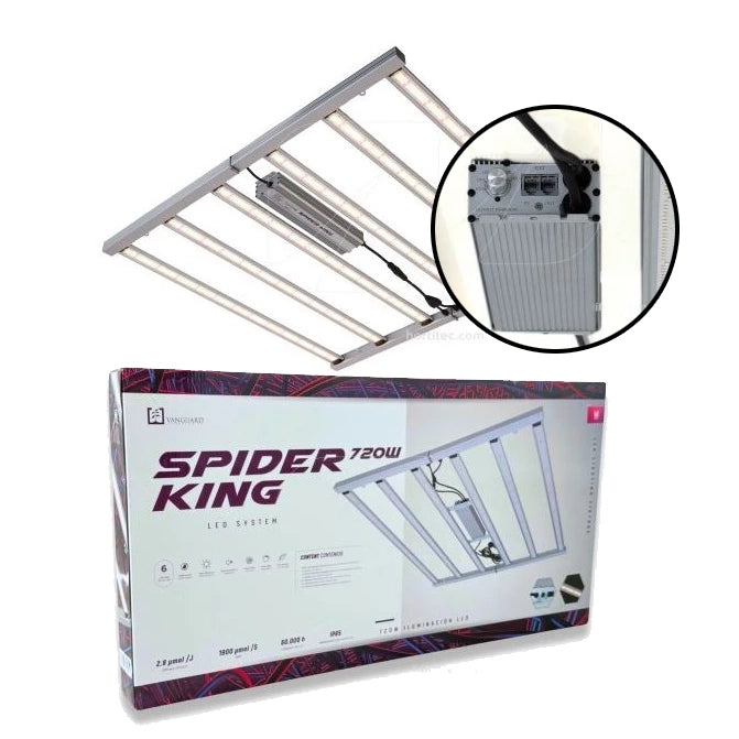 Vanguard Hydroponics LED grow Spider King 720W 2.8qmol/J