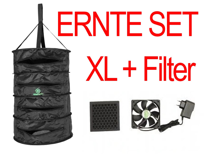 SET HERBDryer XL, 5 Schichten, Lüfter + Filter Ernte