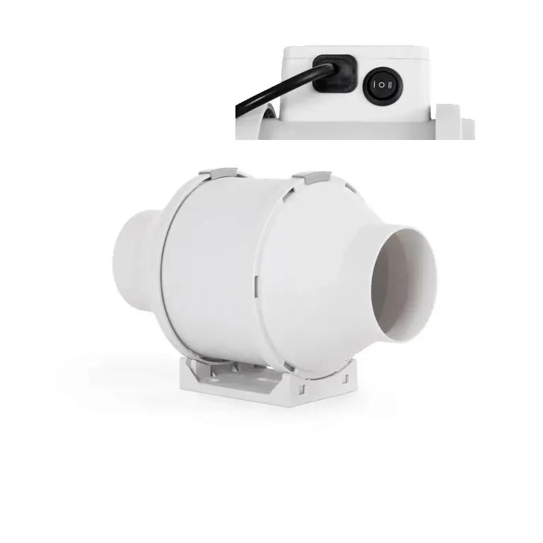 FAN VDL TT 100 - 187/145m3/h - Ø100mm - 2 speed