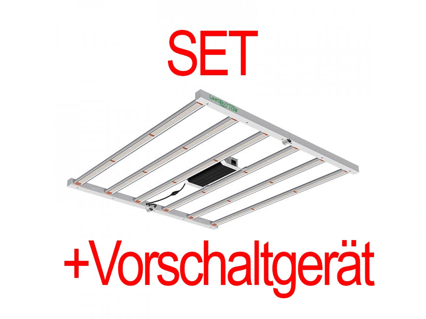 SET Complete Lazerlite LED 720W + Vorschaltgerät growlampe